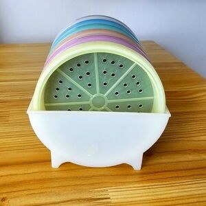 Tupperware Wagon Wheel Coasters